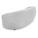 Omaha Modern Off White Fabric Sofa