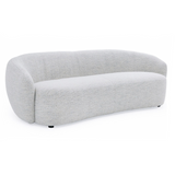 Omaha Modern Off White Fabric Sofa