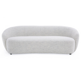 Omaha Modern Off White Fabric Sofa