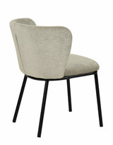 Bessie Modern Grey Dining Chair Set of 2