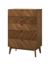 Kamela- Modern Walnut Chest