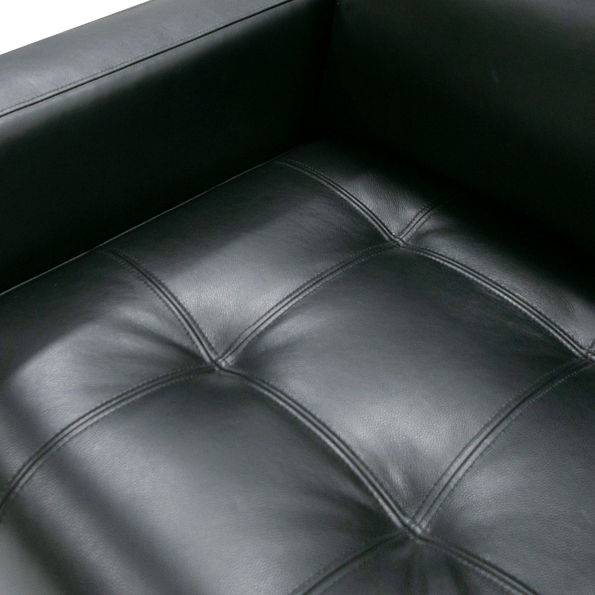 Schmidt Modern Black Leather Chair