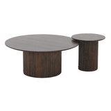 Lusk Modern Mid Century Coffee & End Table Set