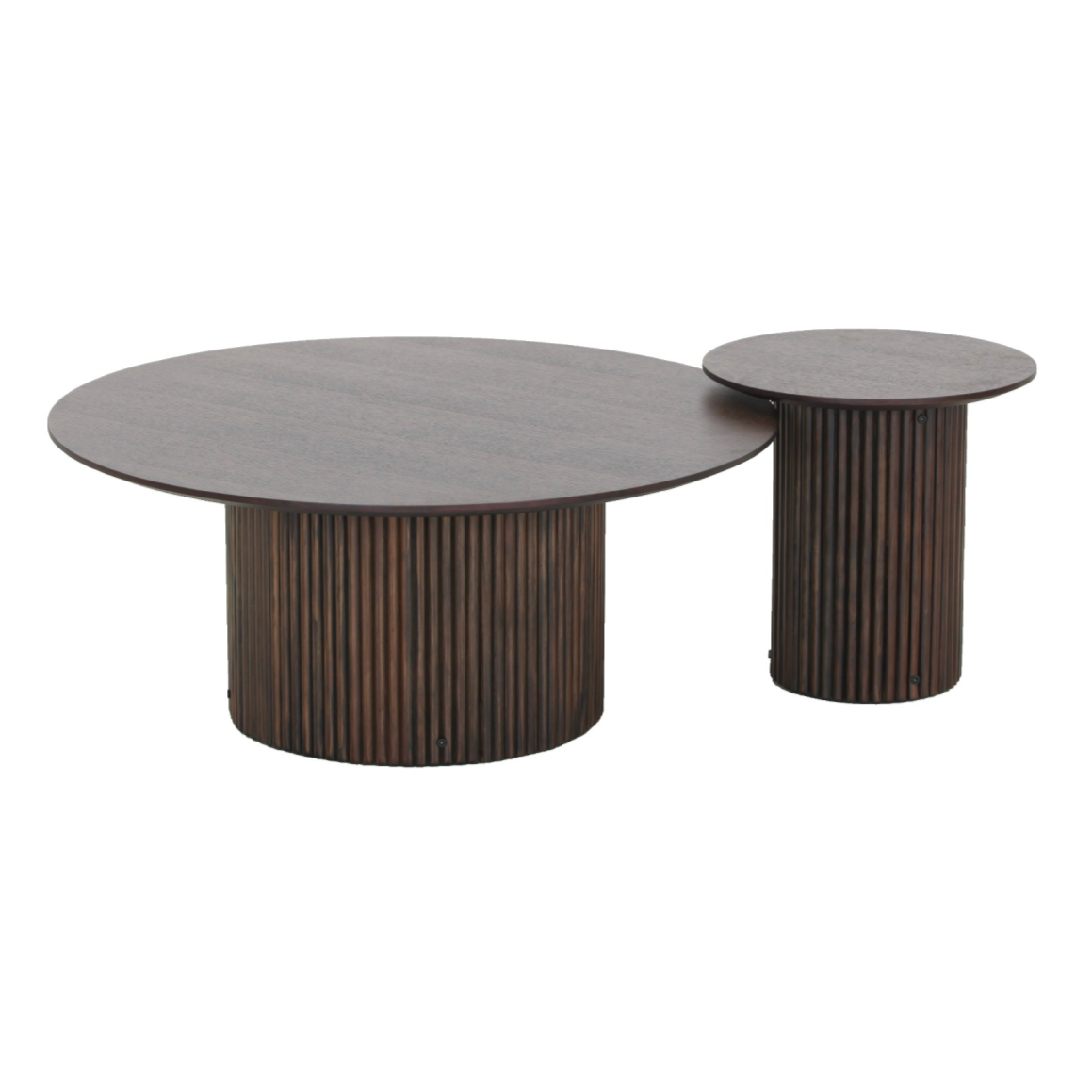 Lusk Modern Mid Century Coffee & End Table Set