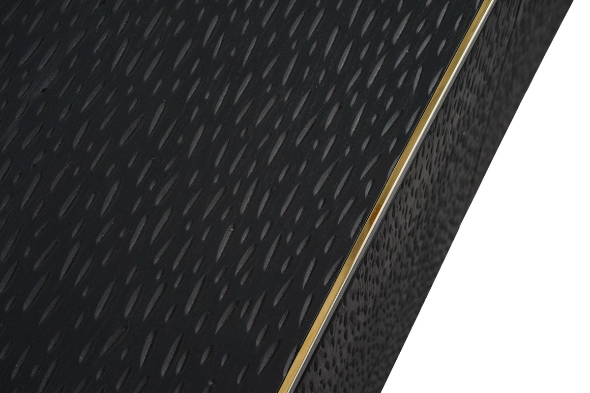 Rothsay Modern Wenge + Gold Dresser