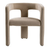 Cherish Modern Beige Fabric Dining Chair