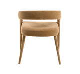 Mundra Modern Tan Fabric Dining Chair