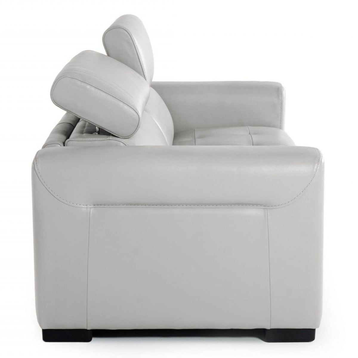Icon Modern Italian Grey Leather Sofa Bed