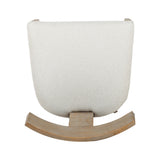 Fabien Mid-Century Modern Beige Linen + Wood Dining Chair (Set of 2)