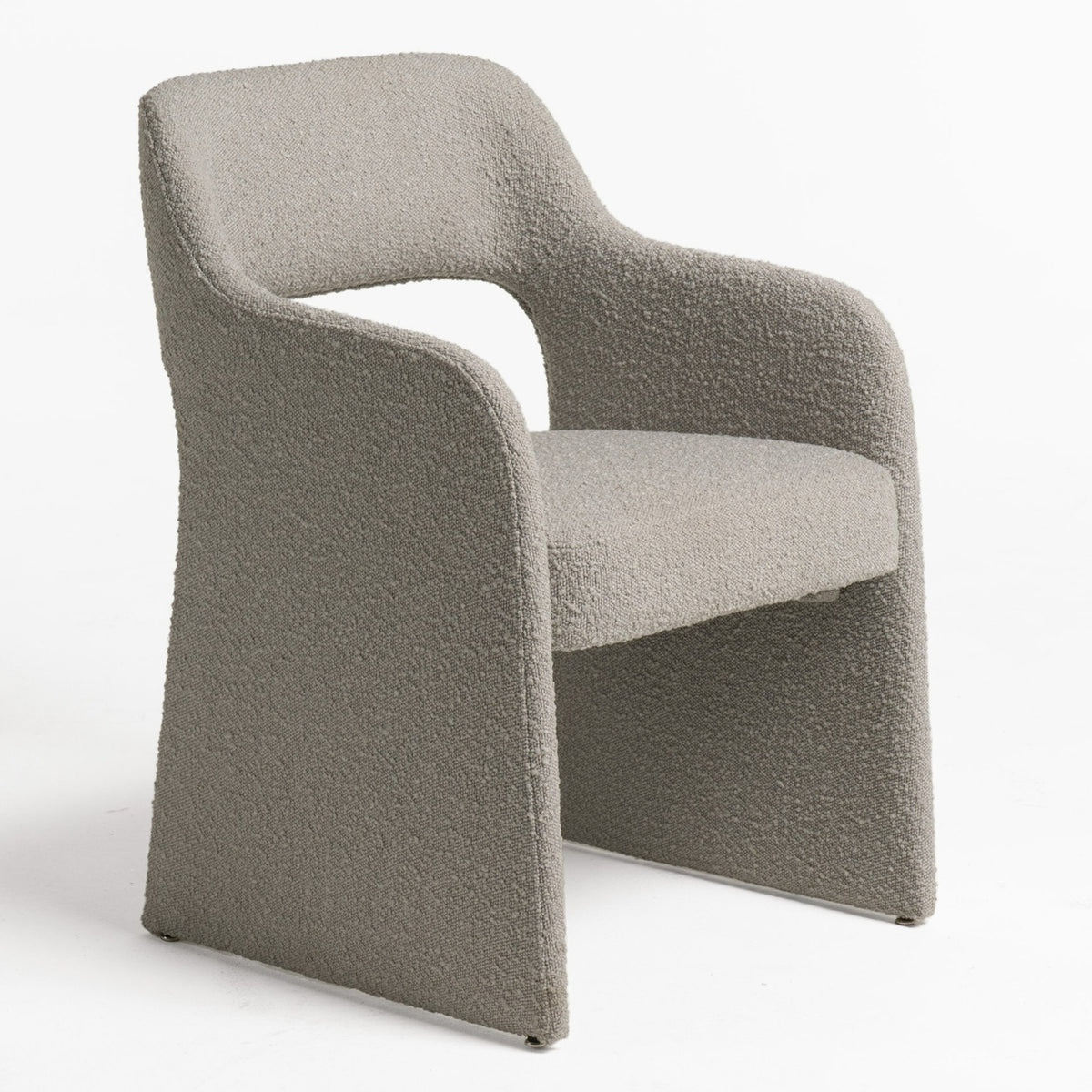 Bishop Modern Grey Fabric Dining Chair