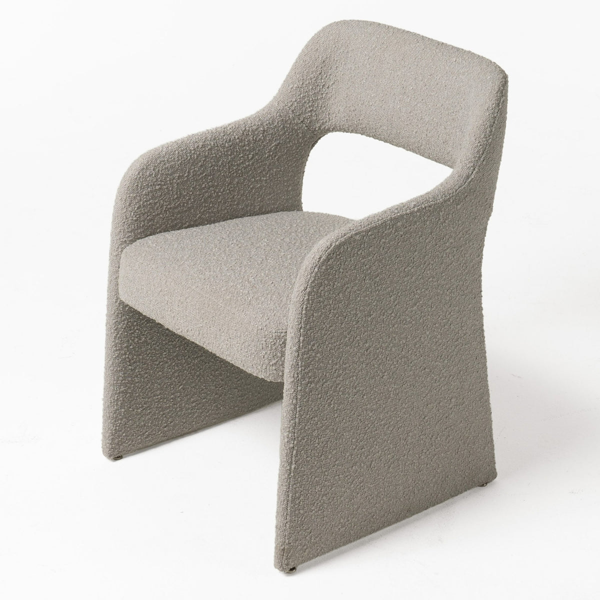 Bishop Modern Grey Fabric Dining Chair