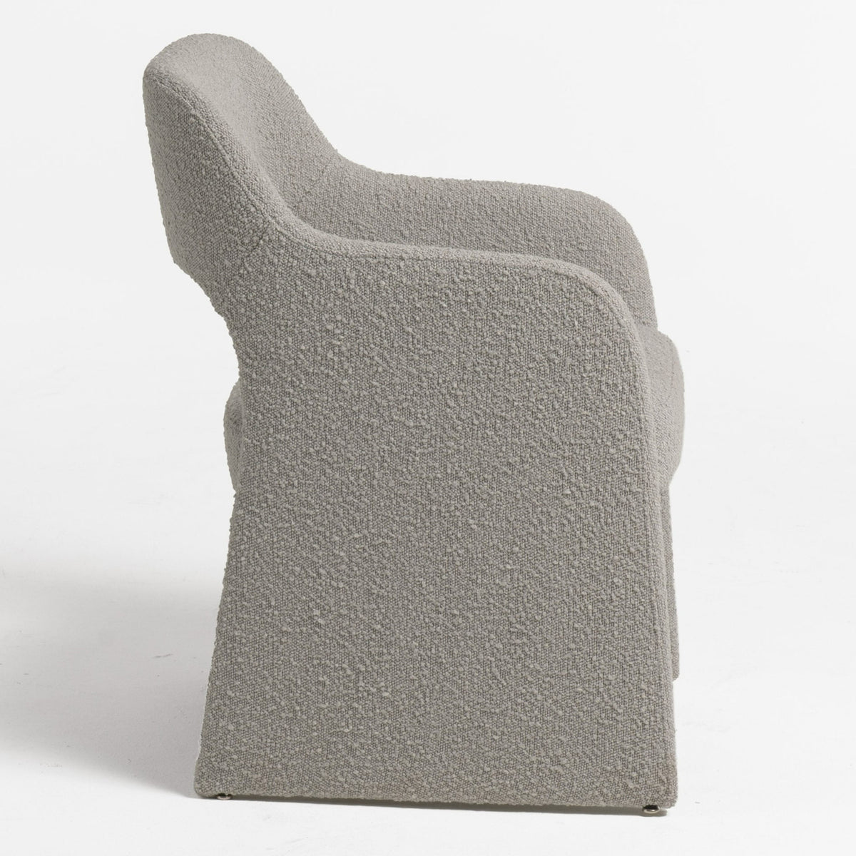 Bishop Modern Grey Fabric Dining Chair