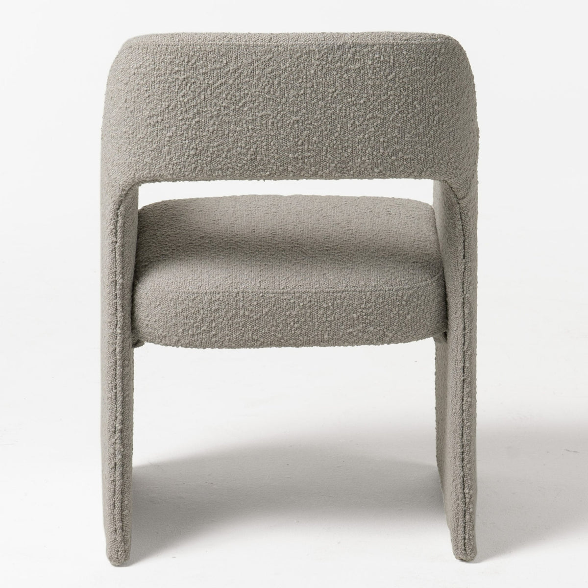 Bishop Modern Grey Fabric Dining Chair