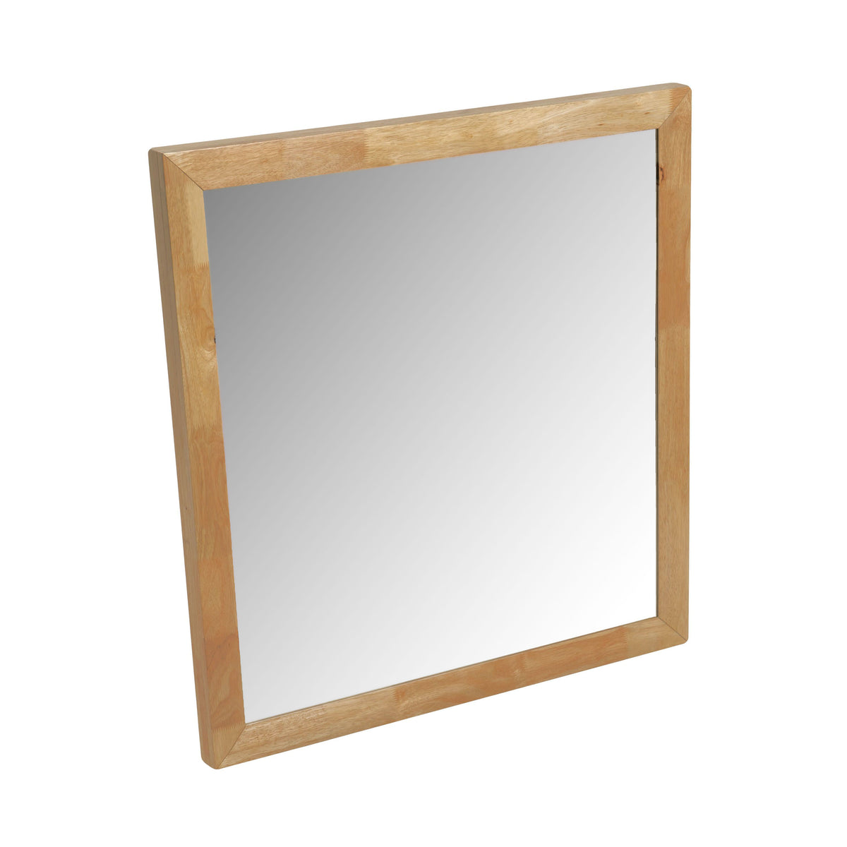 Santa Barbara Modern Natural Rectangular Mirror