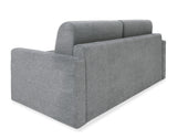 Revers Italian Modern Grey Fabric 55" Sofa Bed
