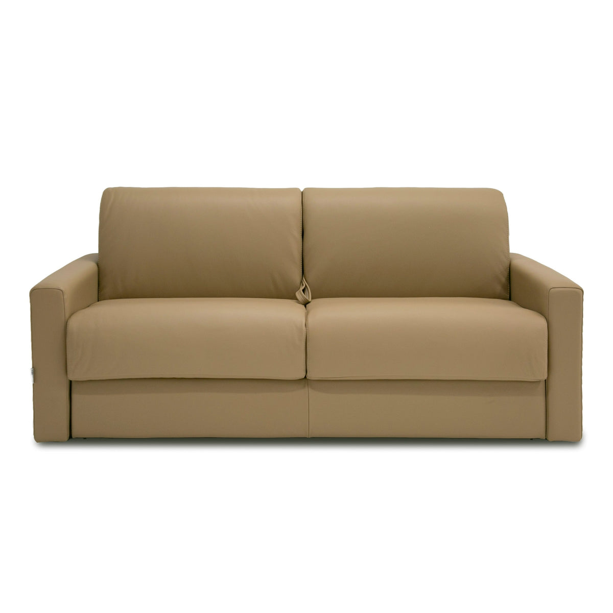 Revers Italian Modern Desert Leather 55" Sofa bed