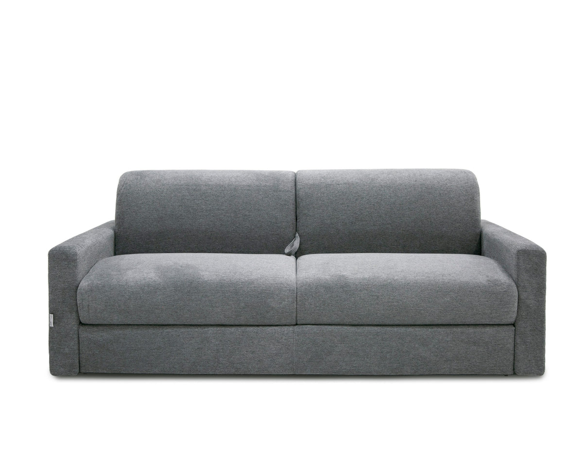 Revers Italian Modern Grey Fabric 63" Sofa Bed