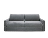 Revers Italian Modern Grey Fabric 63" Sofa Bed
