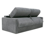 Revers Italian Modern Grey Fabric 55" Sofa Bed