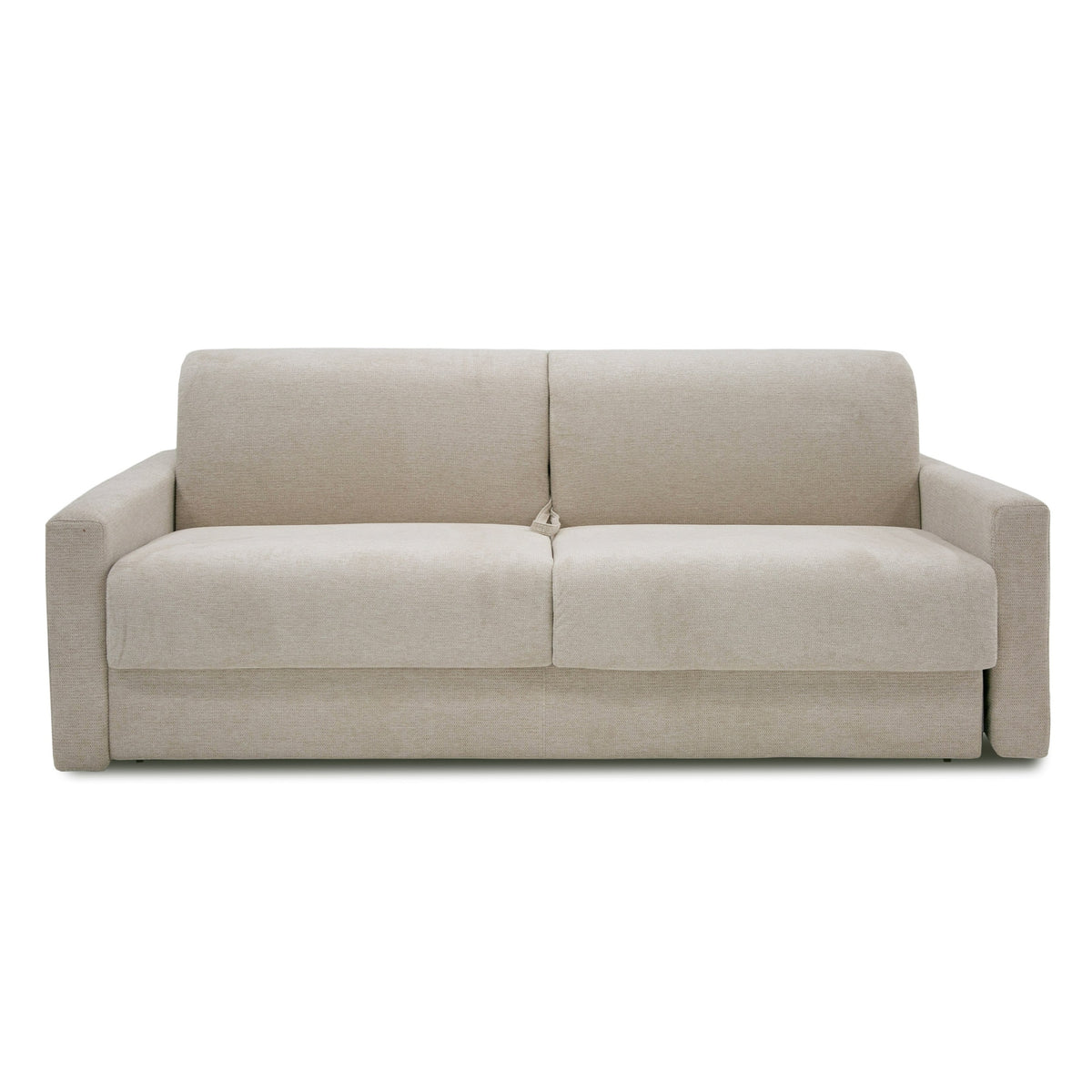 Revers Italian Modern Sand Fabric 63" Sofa Bed