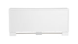 Cartier Modern White + Stainless Steel Dresser