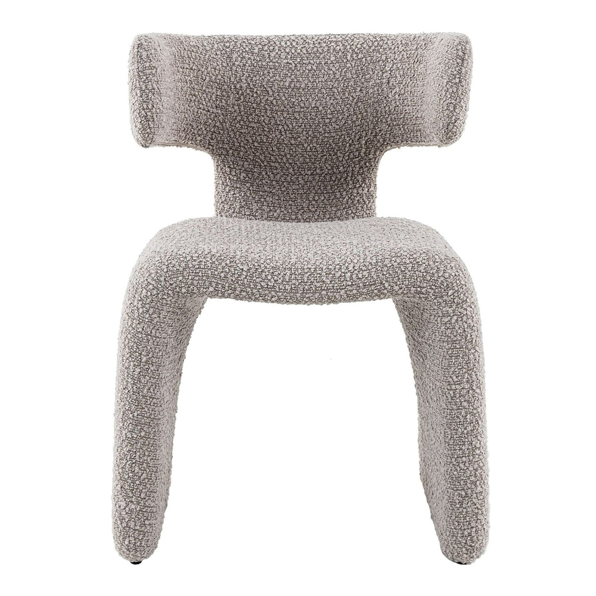 Bergman Modern Off-White Fabric Dining Chair