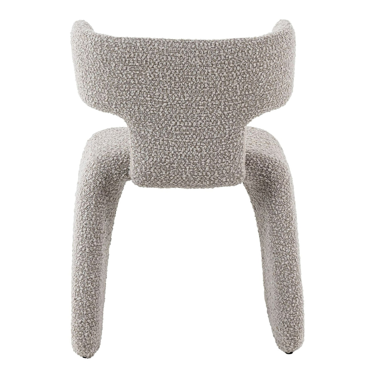 Bergman Modern Off-White Fabric Dining Chair