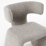 Bergman Modern Off-White Fabric Dining Chair