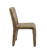 Ditka Modern Camel Velvet Dining Chair (Set of 2)