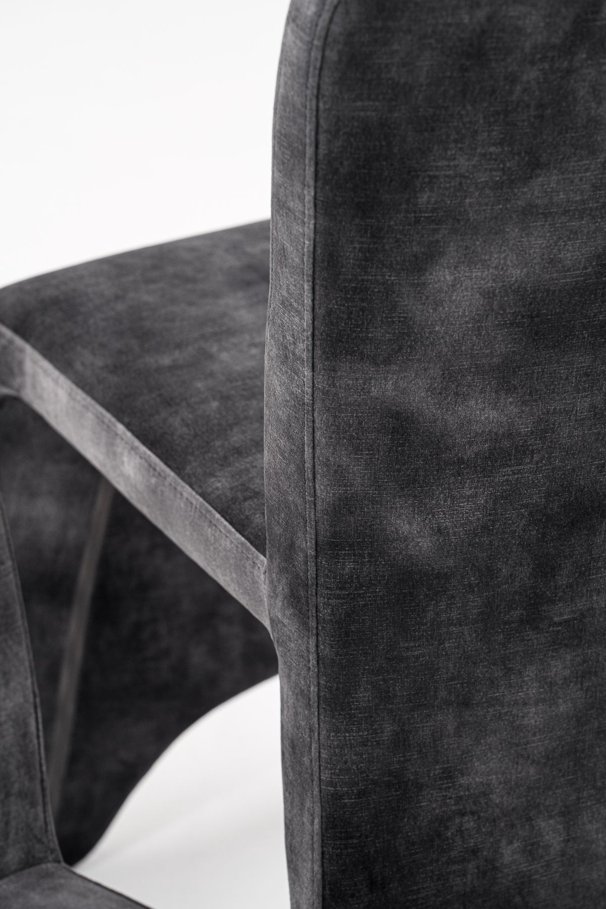 Ditka Modern Grey Velvet Dining Chair (Set of 2)