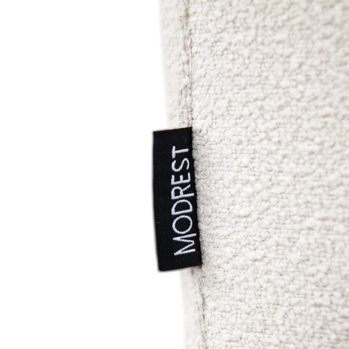 Byrne Modern Off White Fabric Bed