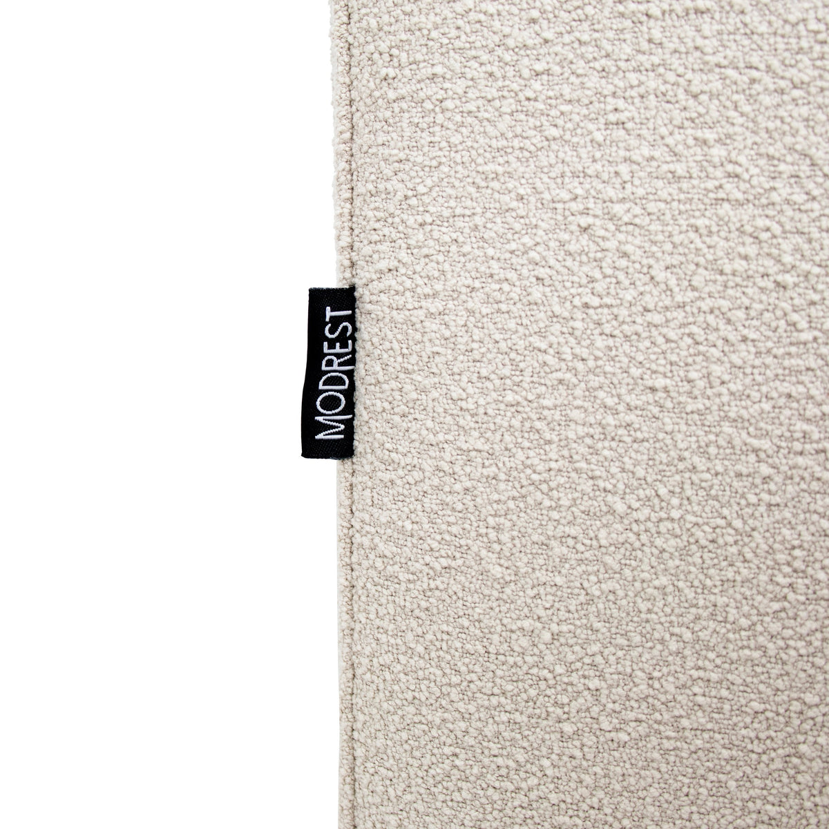 Byrne Modern Beige Fabric Bed