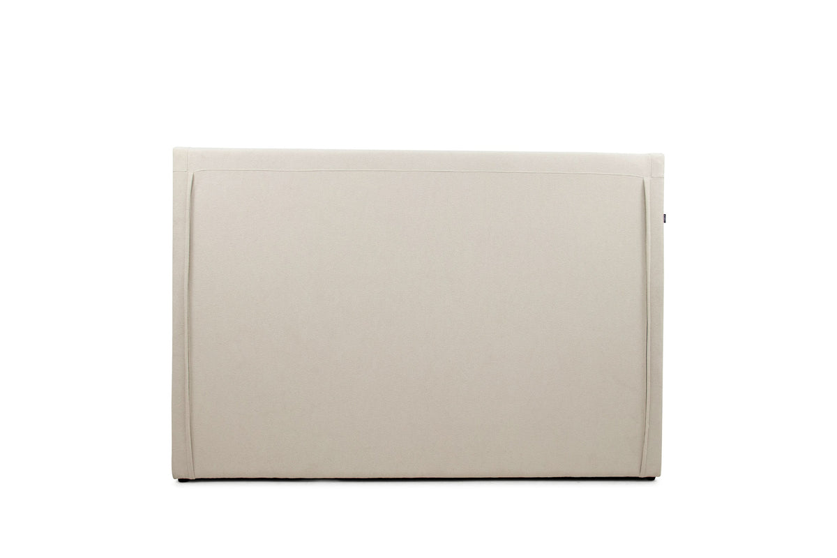 Byrne Modern Beige Fabric Bed