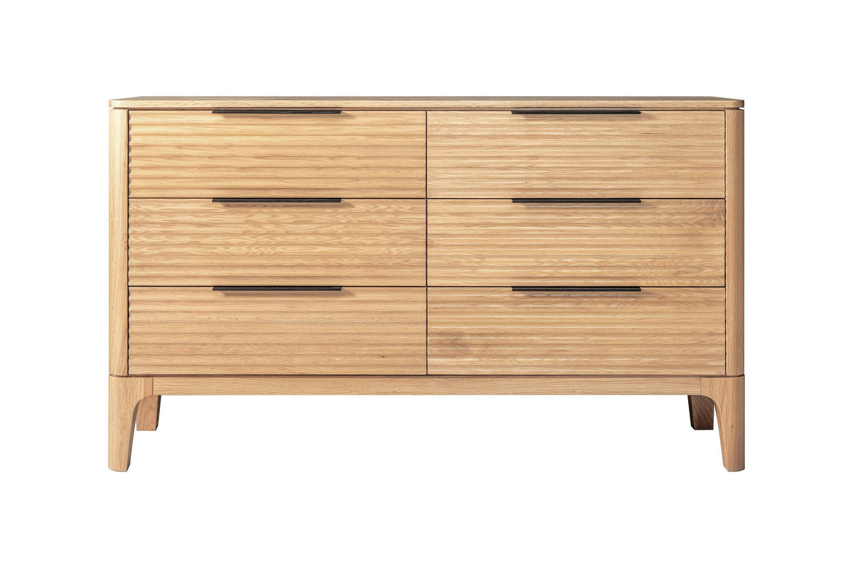Seattle Modern Natural Oak Bedroom Set