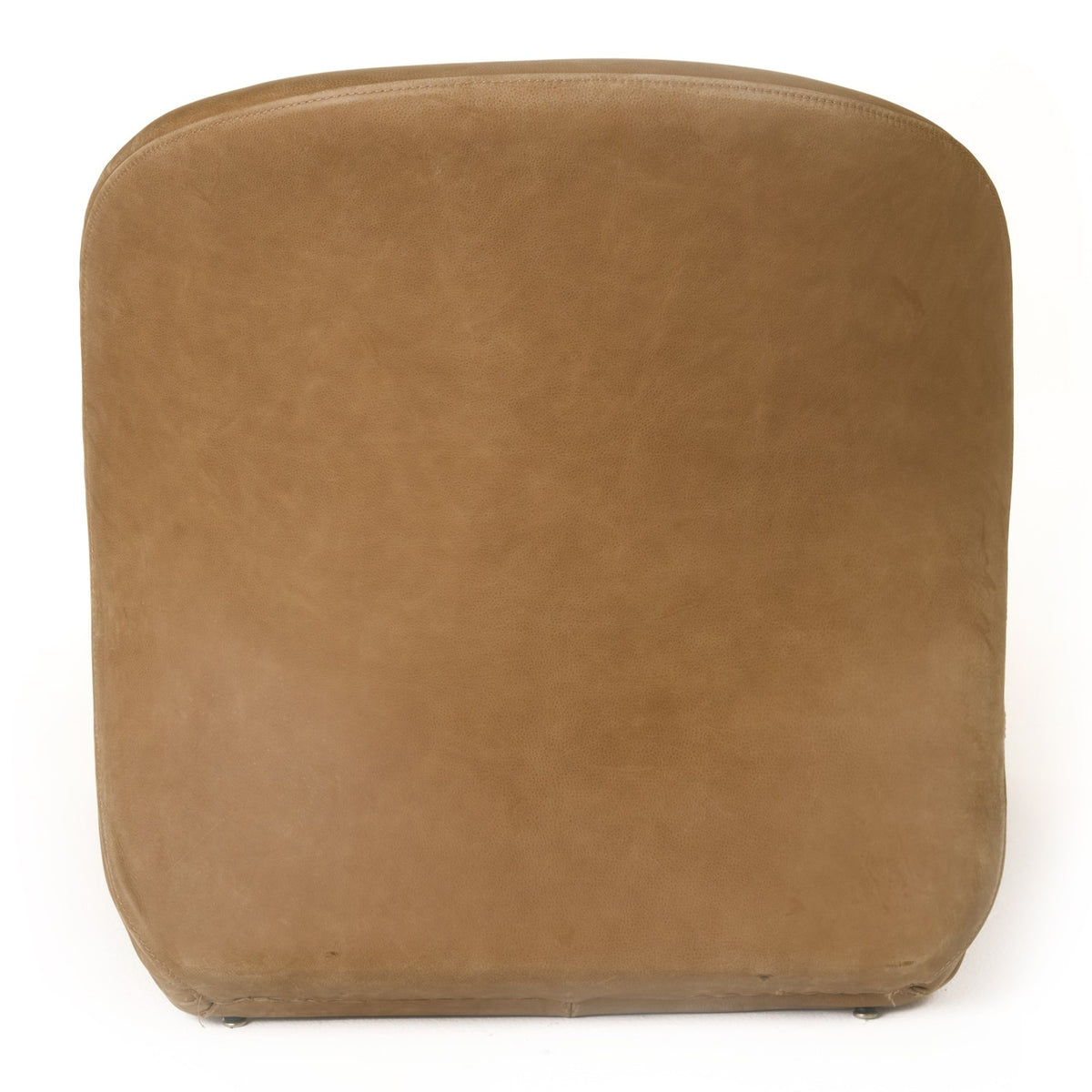 Donovan Modern Brown Leather Accent Chair