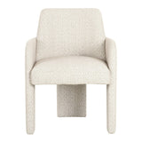 Cando Modern Beige Fabric Dining Chair
