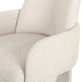 Cando Modern Beige Fabric Dining Chair