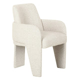 Cando Modern Beige Fabric Dining Chair