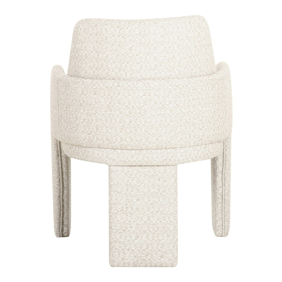 Cando Modern Beige Fabric Dining Chair