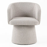 Linton Modern Light Grey Fabric Dining Chair