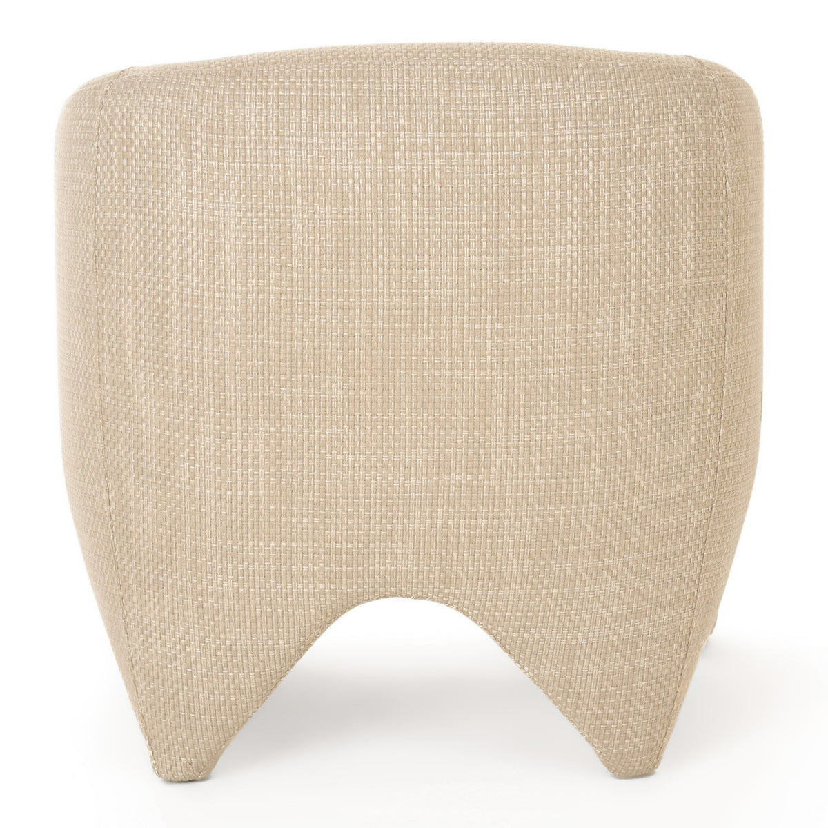 Halton Modern Beige Fabric Accent Chair