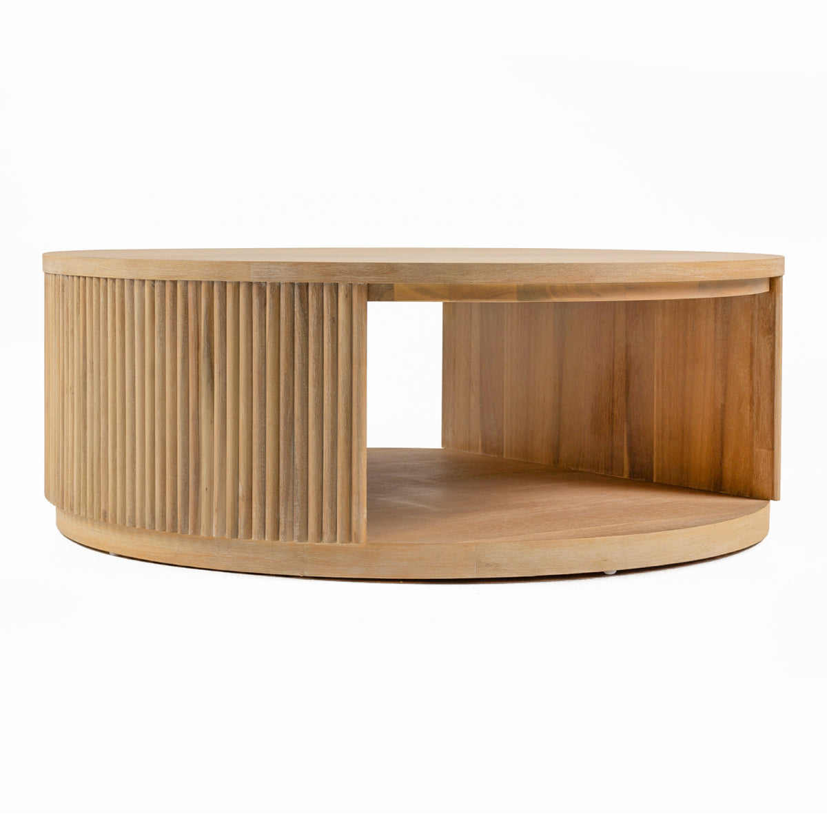 Jacobson Modern Natural Acacia Coffee Table