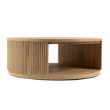 Jacobson Modern Natural Acacia Coffee Table