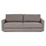 Fredonia Modern Grey Fabric Sofa Bed with Storage