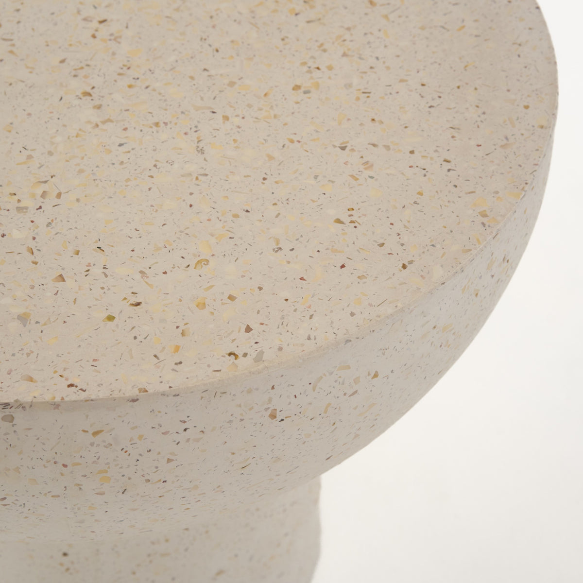 Fate Modern Terrazzo Concrete End Table