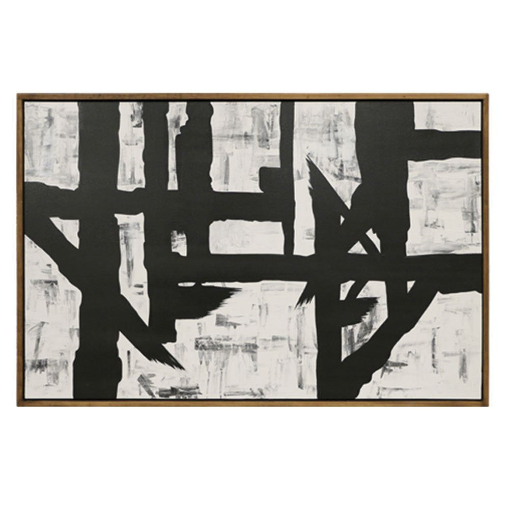 Long Highway Modern 71" x 47" Painting