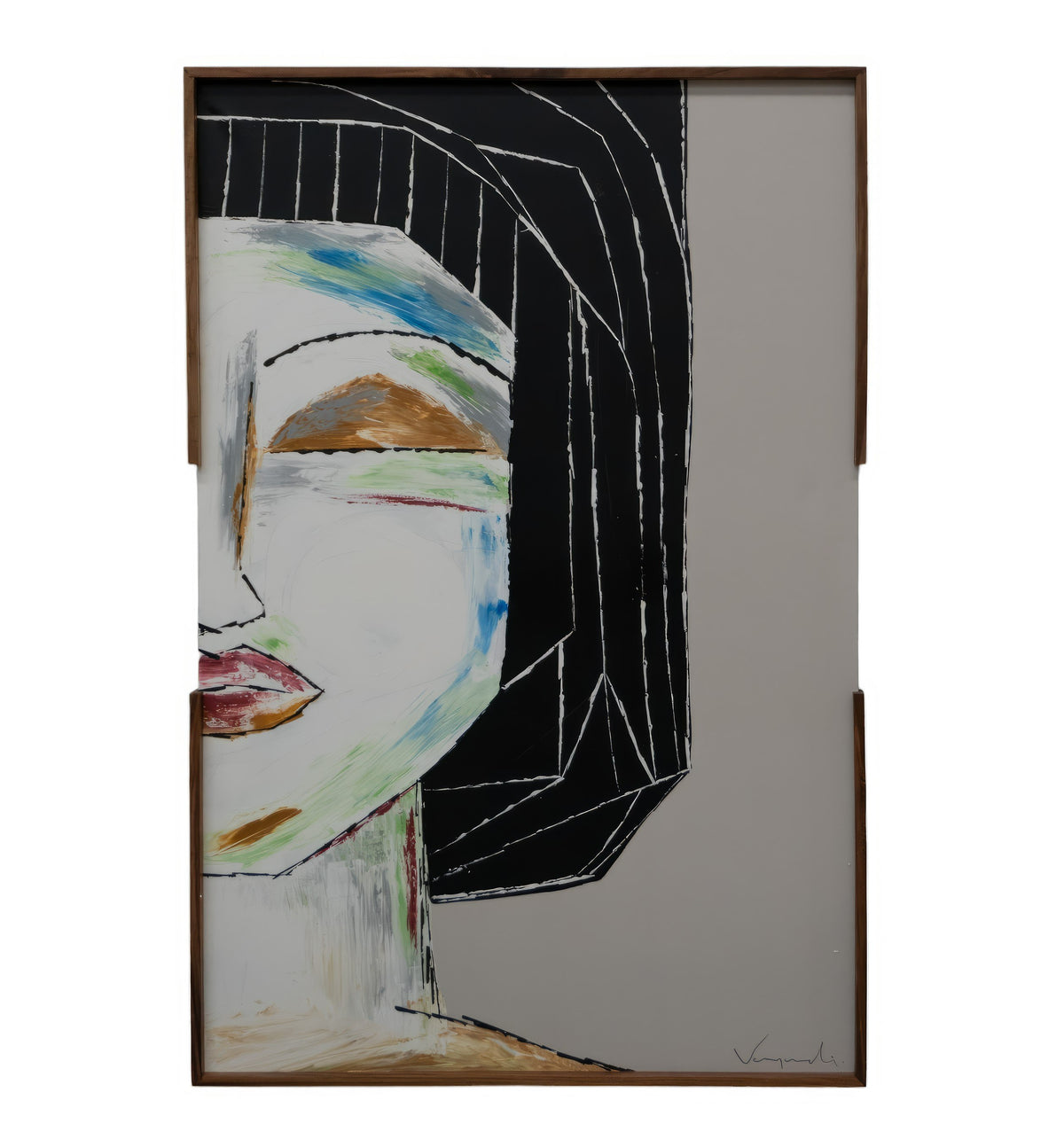 Mediate Modern 47" x 71" Painting
