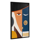 Colors Face Modern 35" x 59" Painting