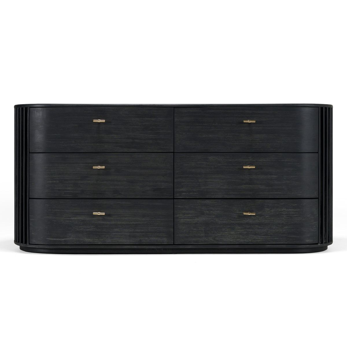 Fields Modern Black Acacia Dresser