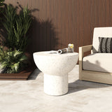 Fate Modern Terrazzo Concrete End Table